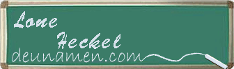 Lone Heckel Visitenkarte